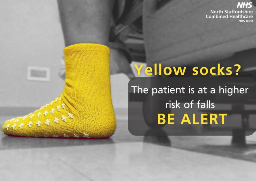 North Staffordshire Combined Healthcare Yellow Socks project rolled out at  Combined