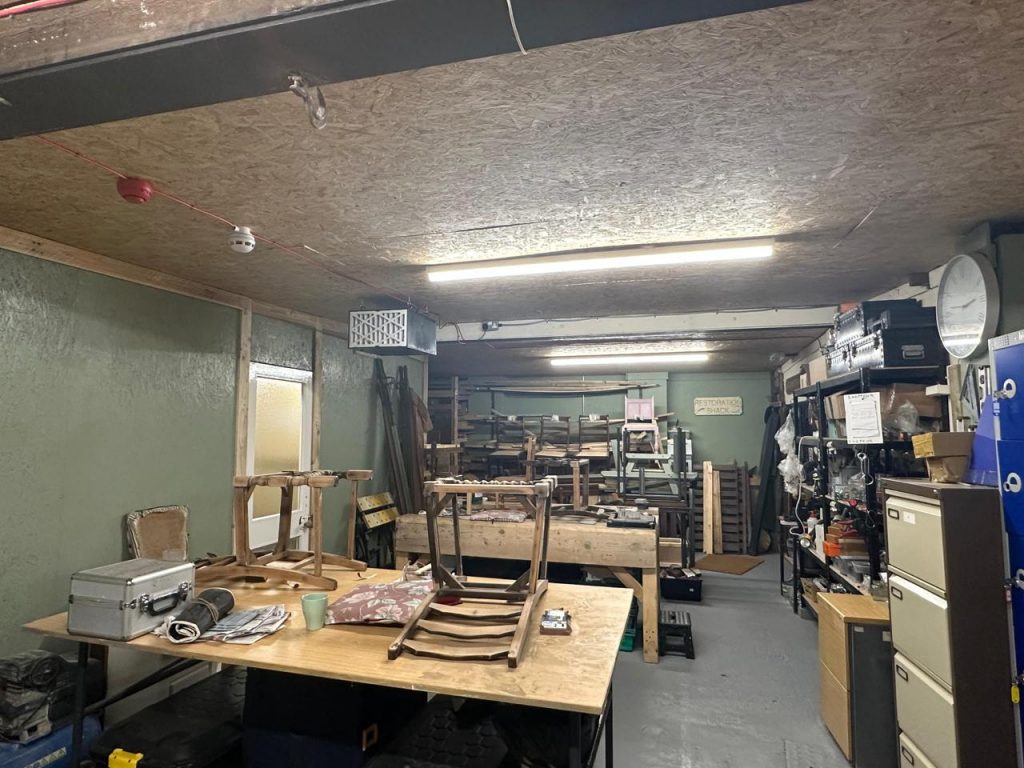 Inside of workshop