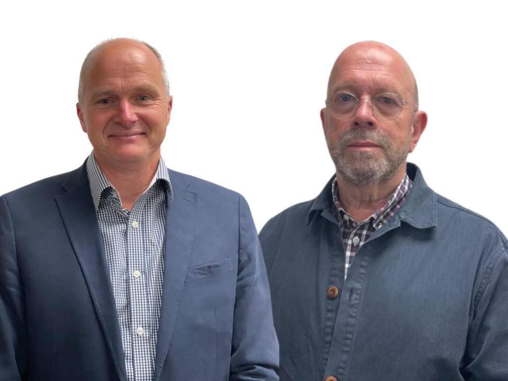 Photograph of Martin Evans and Roger Banks