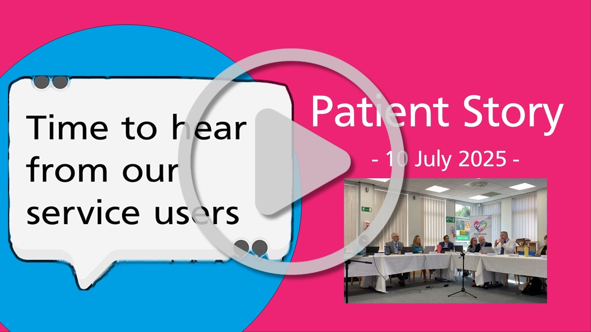 Picture thumbnail for Patient story in July