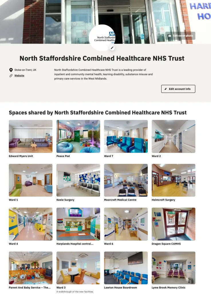 Combined Virtual Walkthroughs Showcase