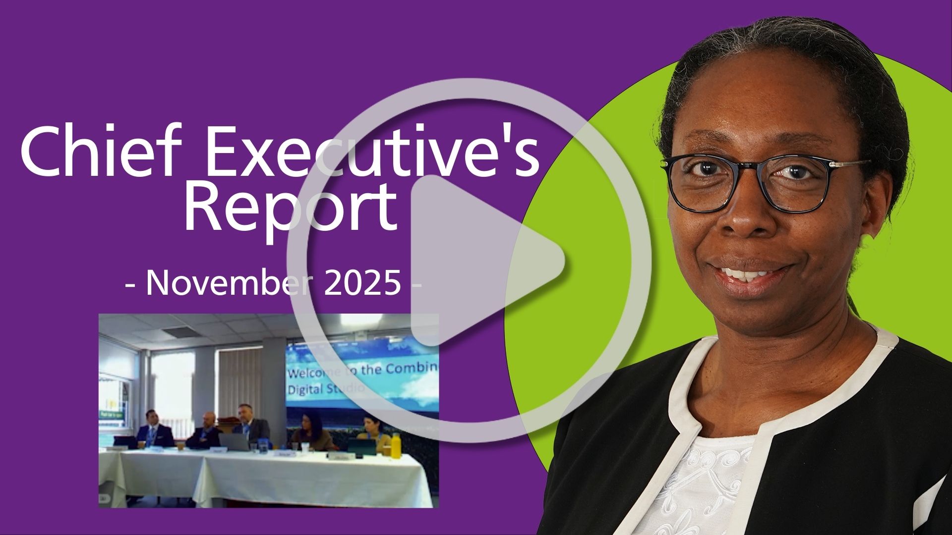 November CEO Report Video