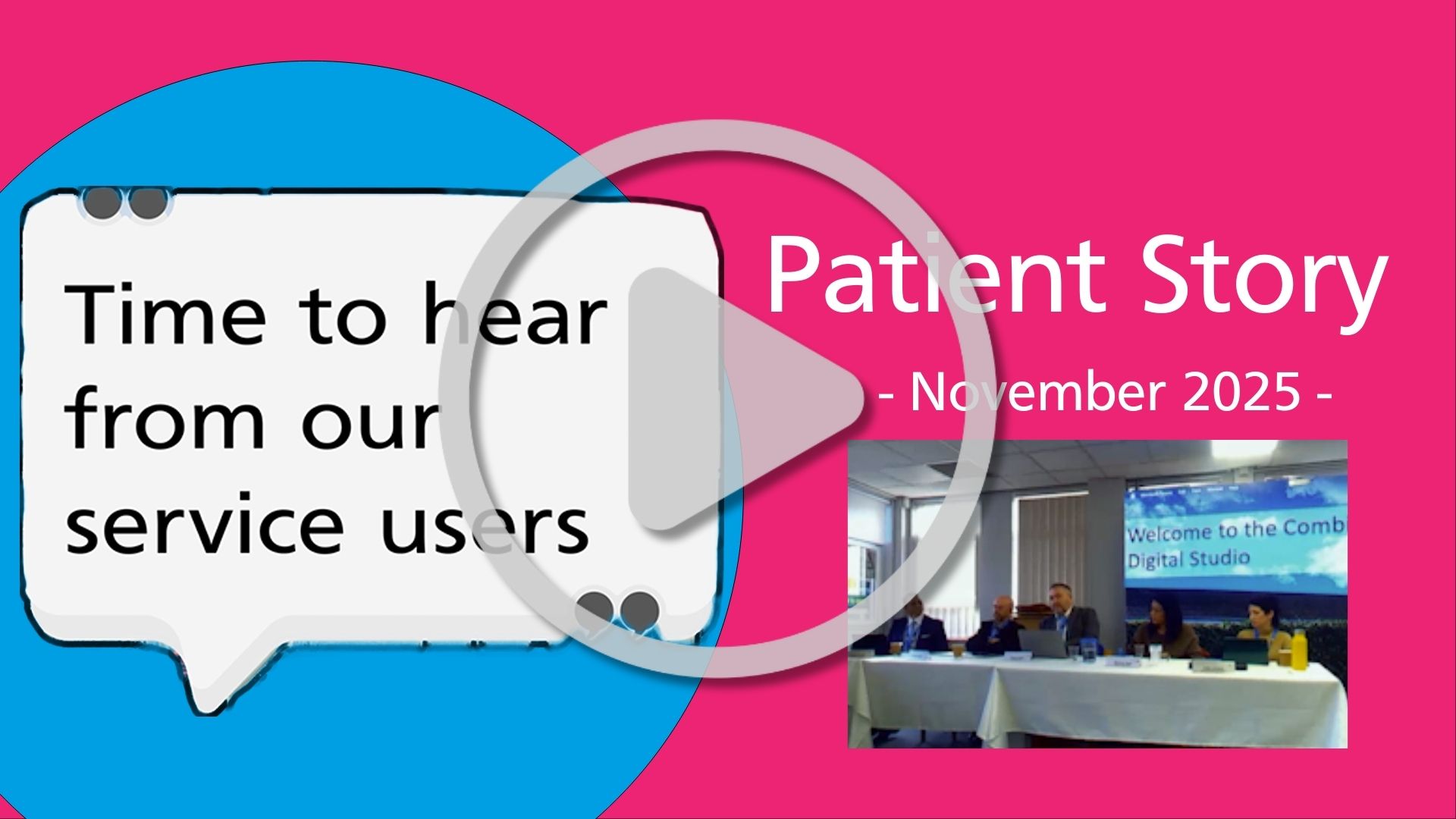 Patient Story - November Trust Board Video