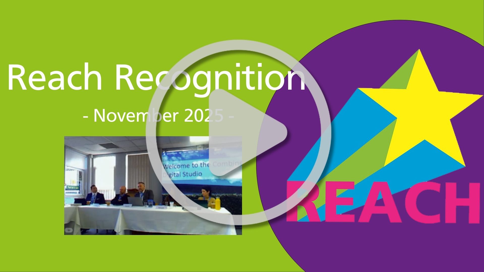 REACH Recognition - November Trust Board Video