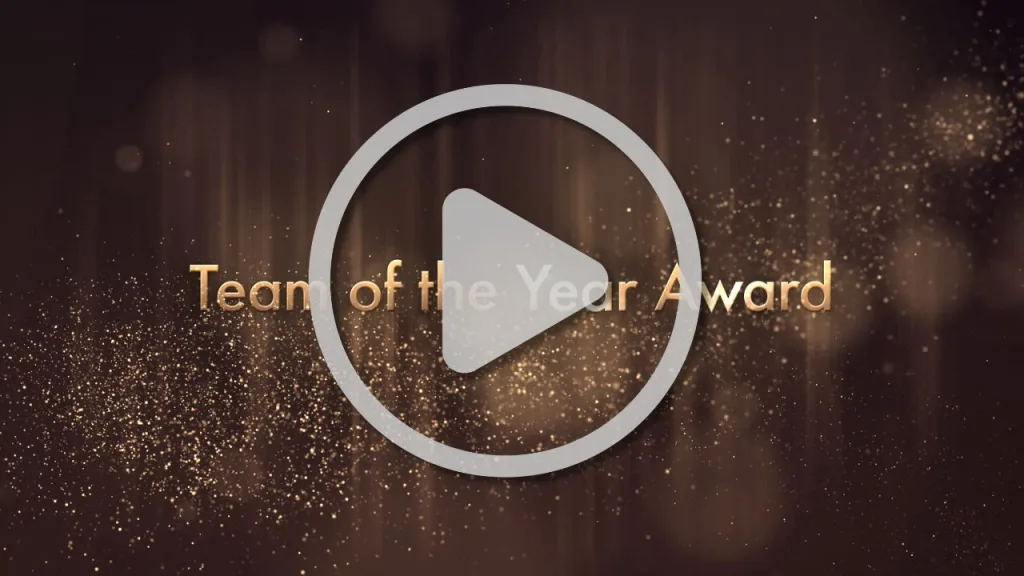 Team of the Year Award video