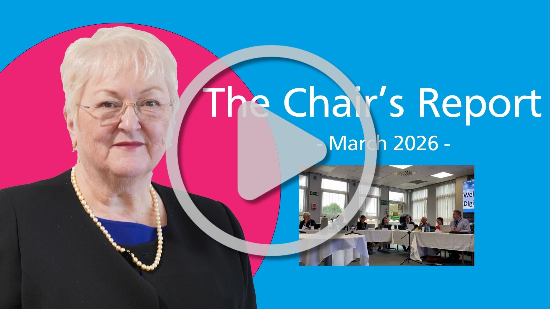 Photo of Chair for Trust Board Video