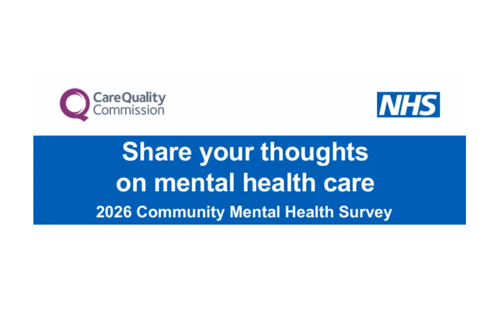 An image describing the survey with the CQC and NHS logo